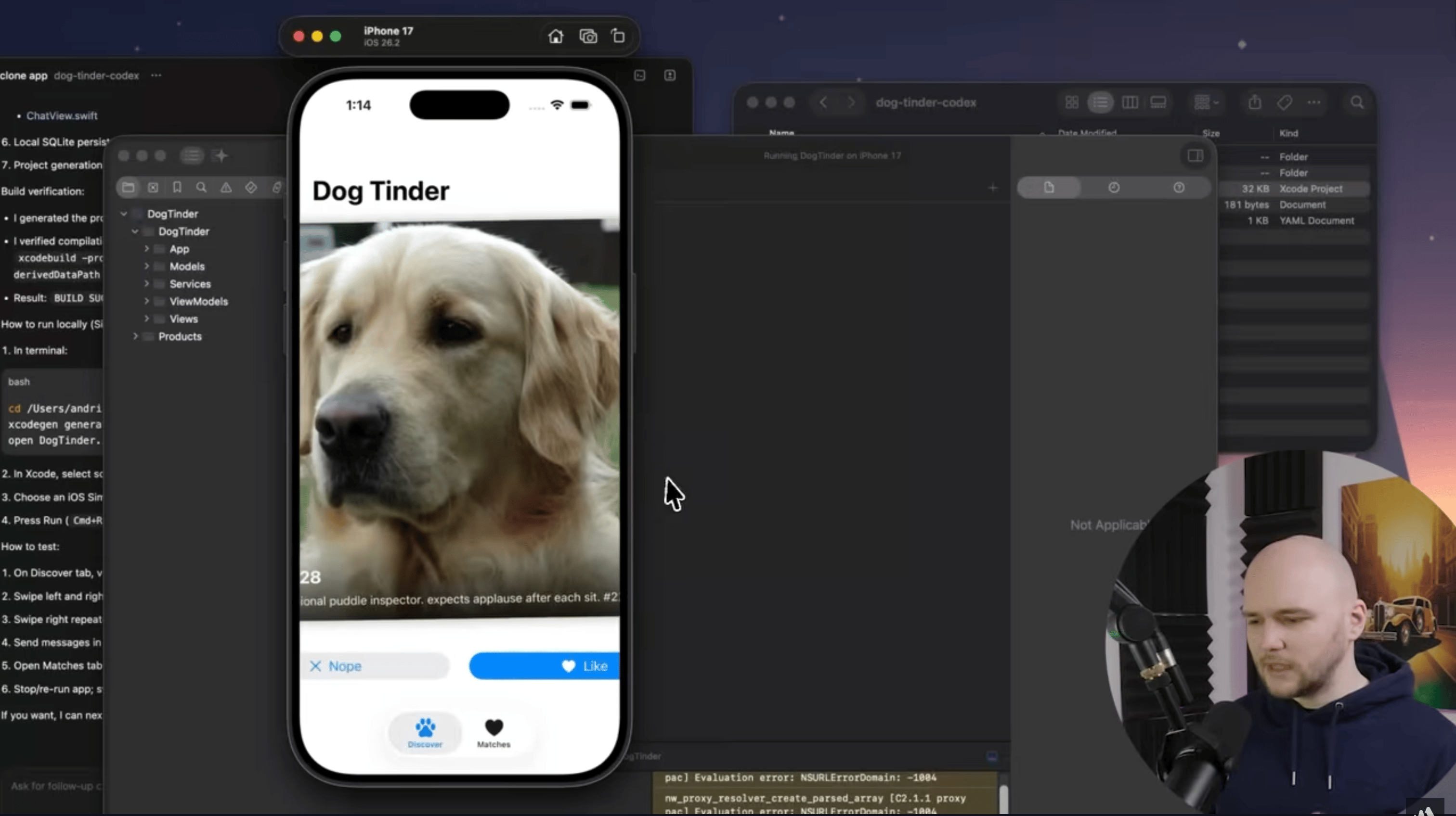 Screenshot of GPT 5.3 