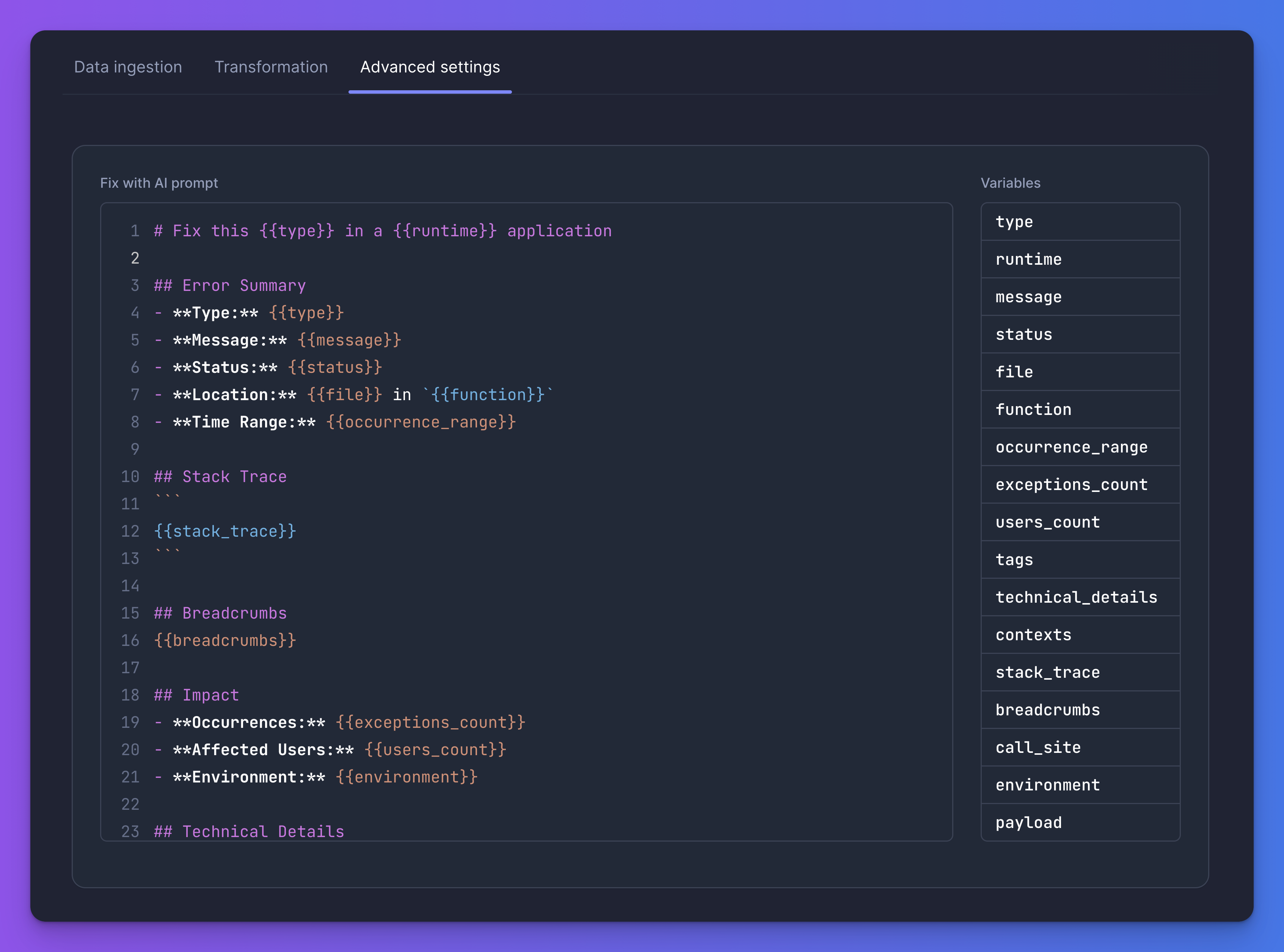 Customizing your prompt