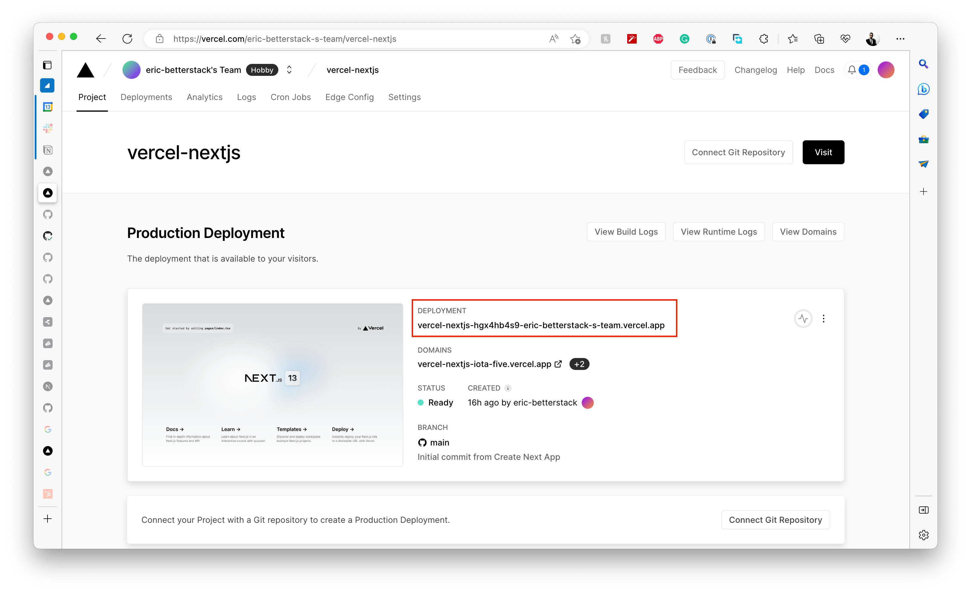 Deployment URL