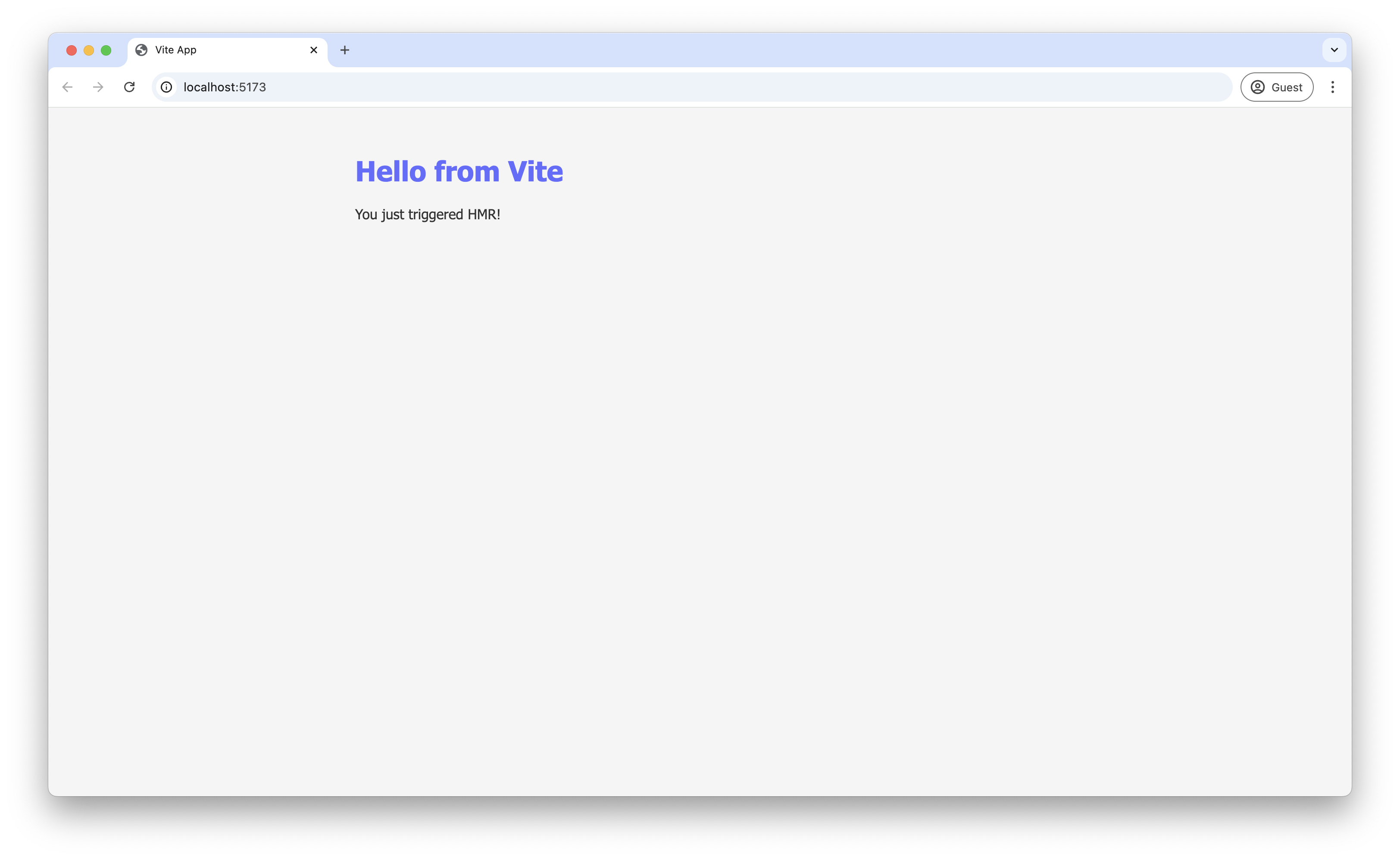 Screenshot showing updated styling after applying `style.css`.