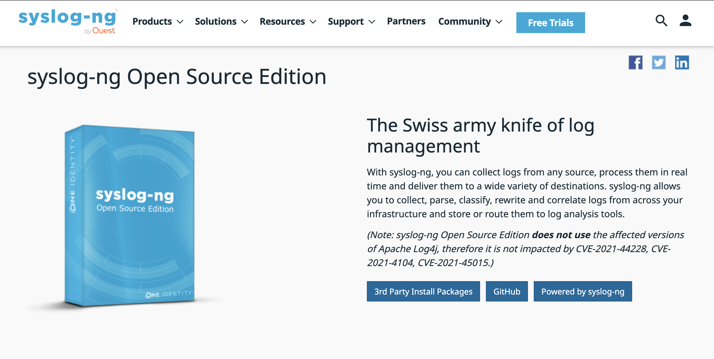 syslog-ng web
