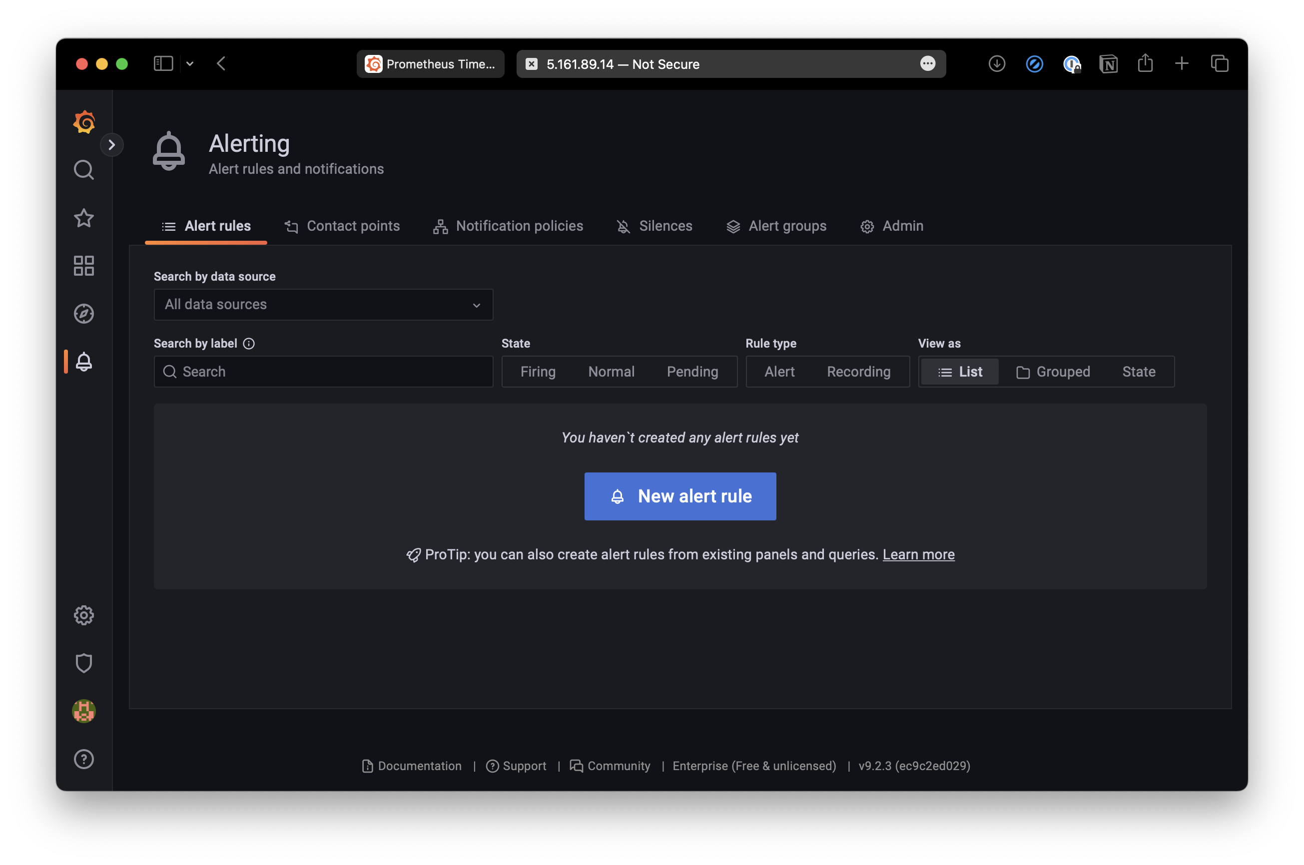 Grafana Alert