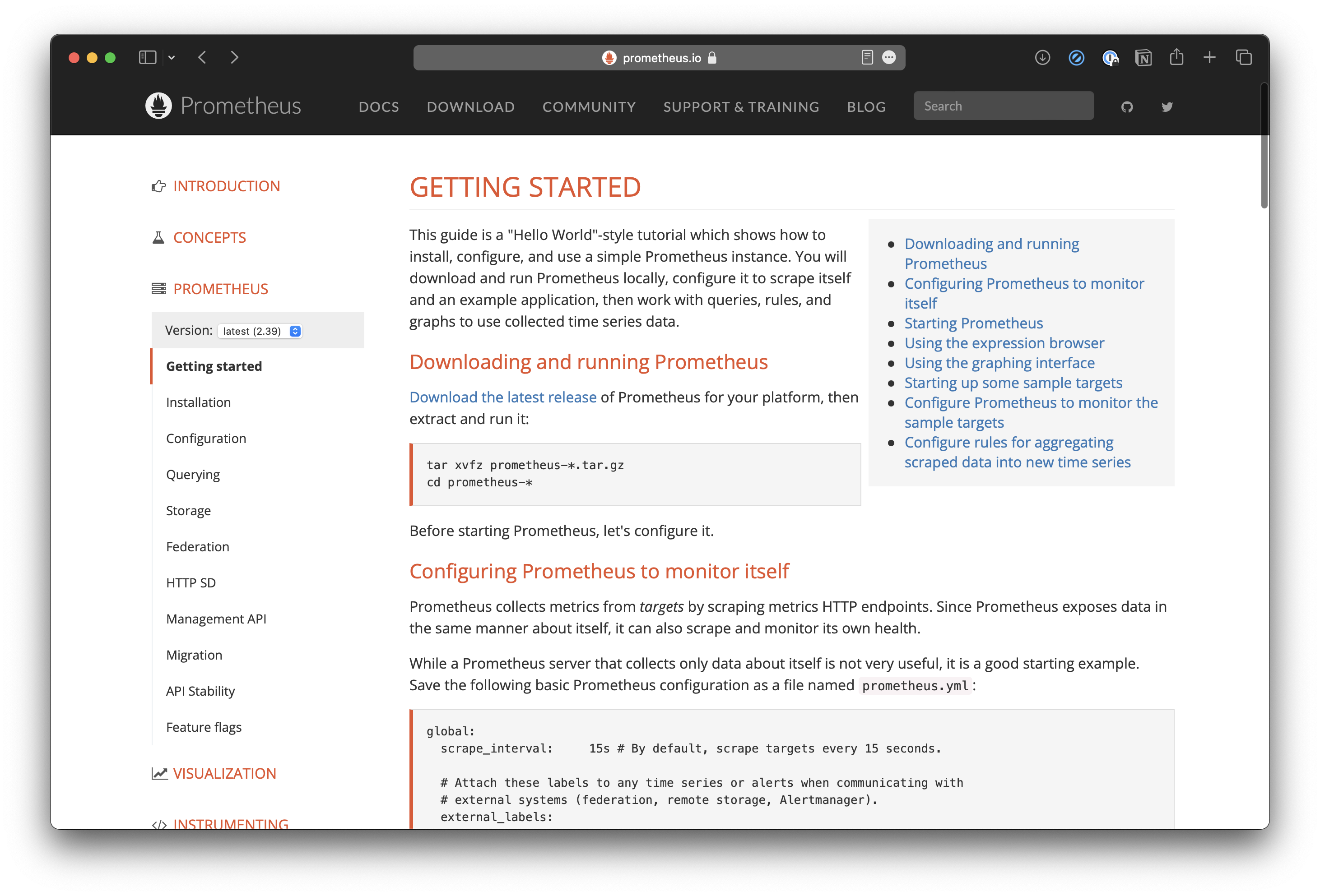 Prometheus Docs