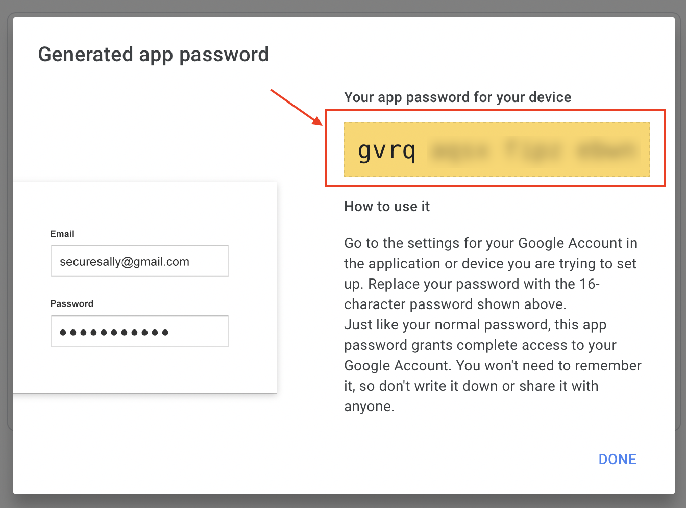 App password