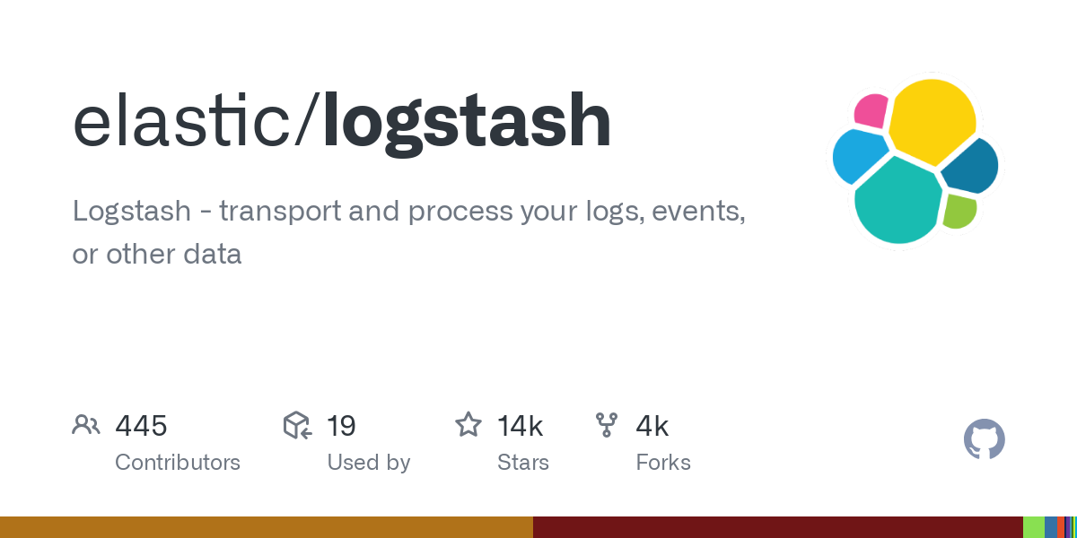 Screenshot of Logstash Github