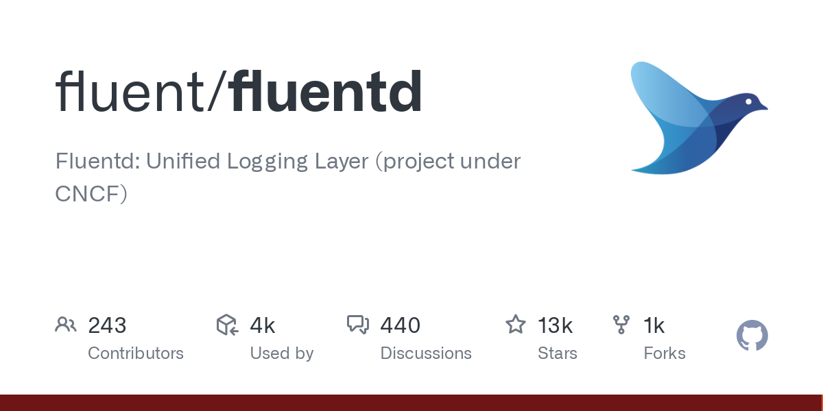 Screenshot of Fluentd Github