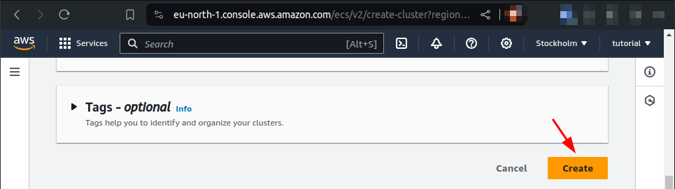 create cluster