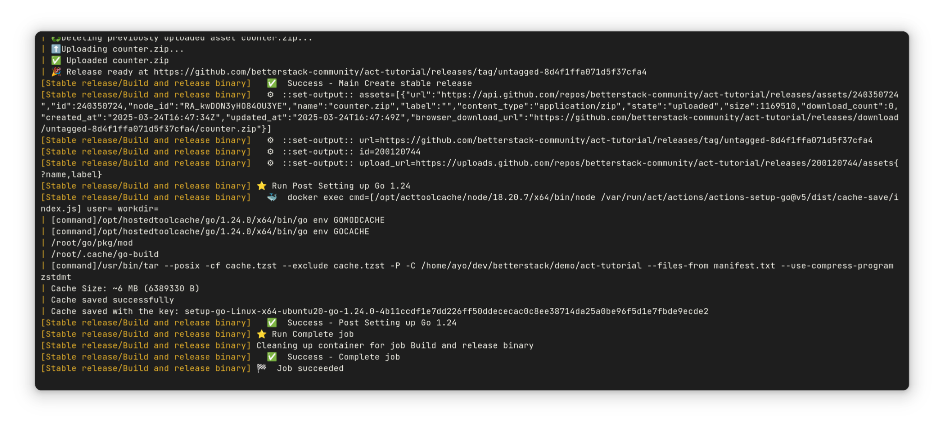 Build and release stable version