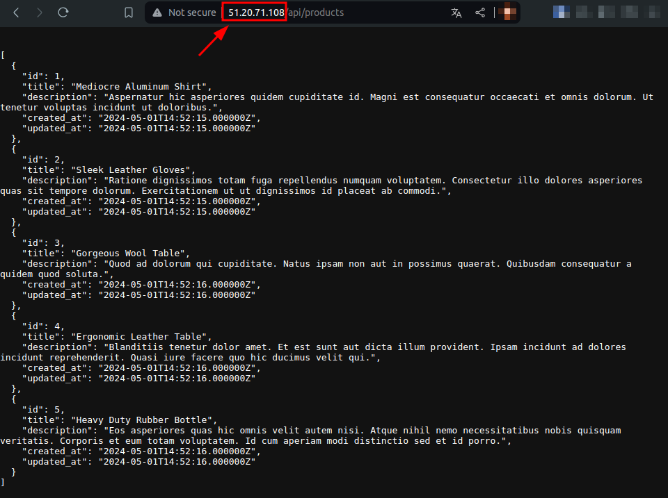 api products