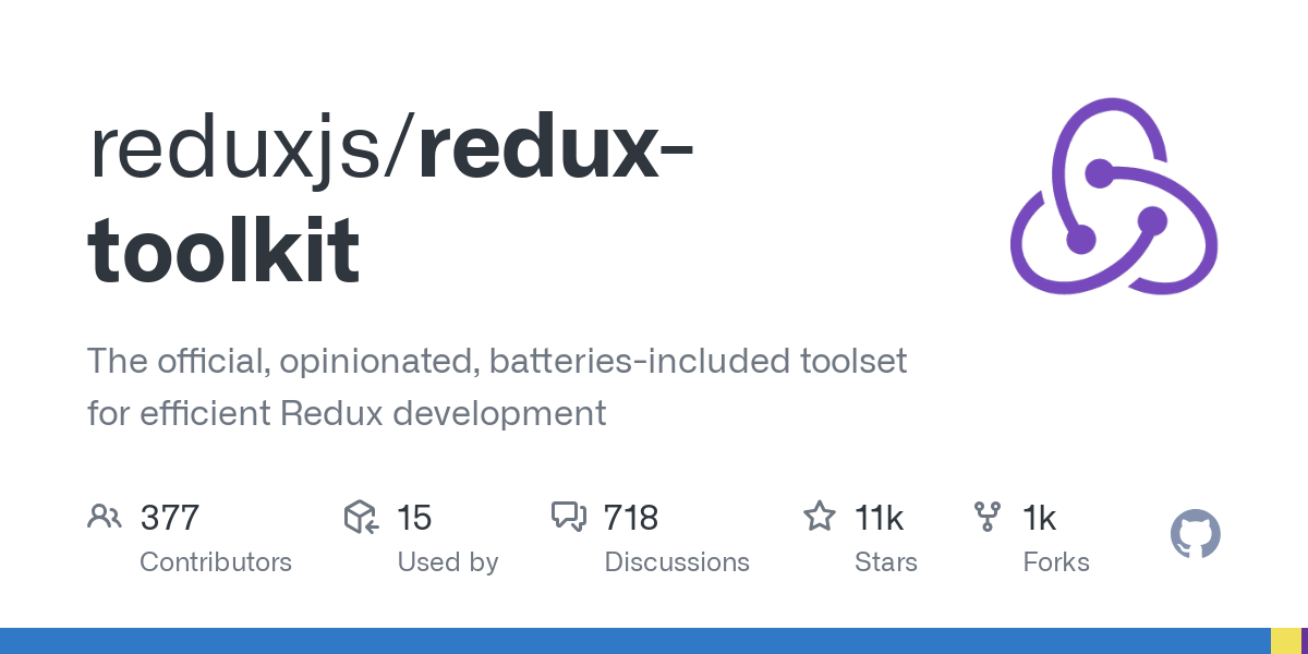 Screenshot of Redux Toolkit website