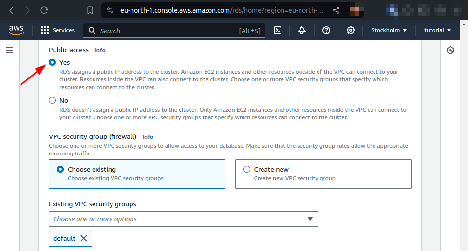 enable public access