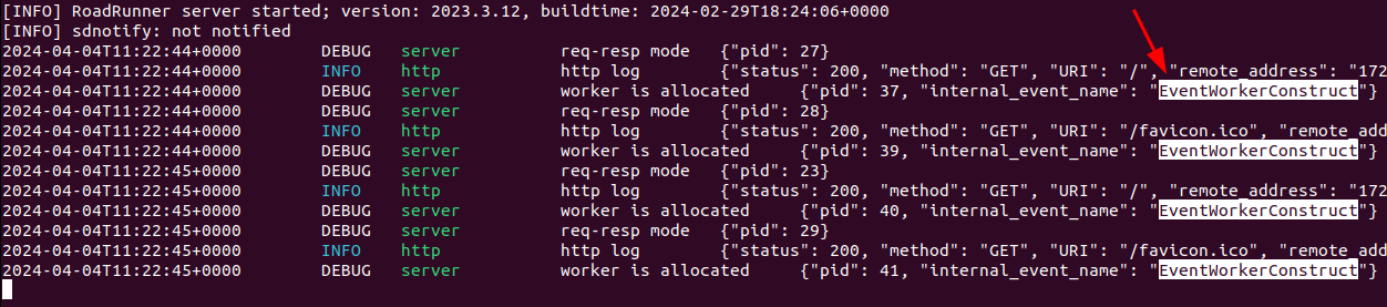 EventWorkerConstruct issue