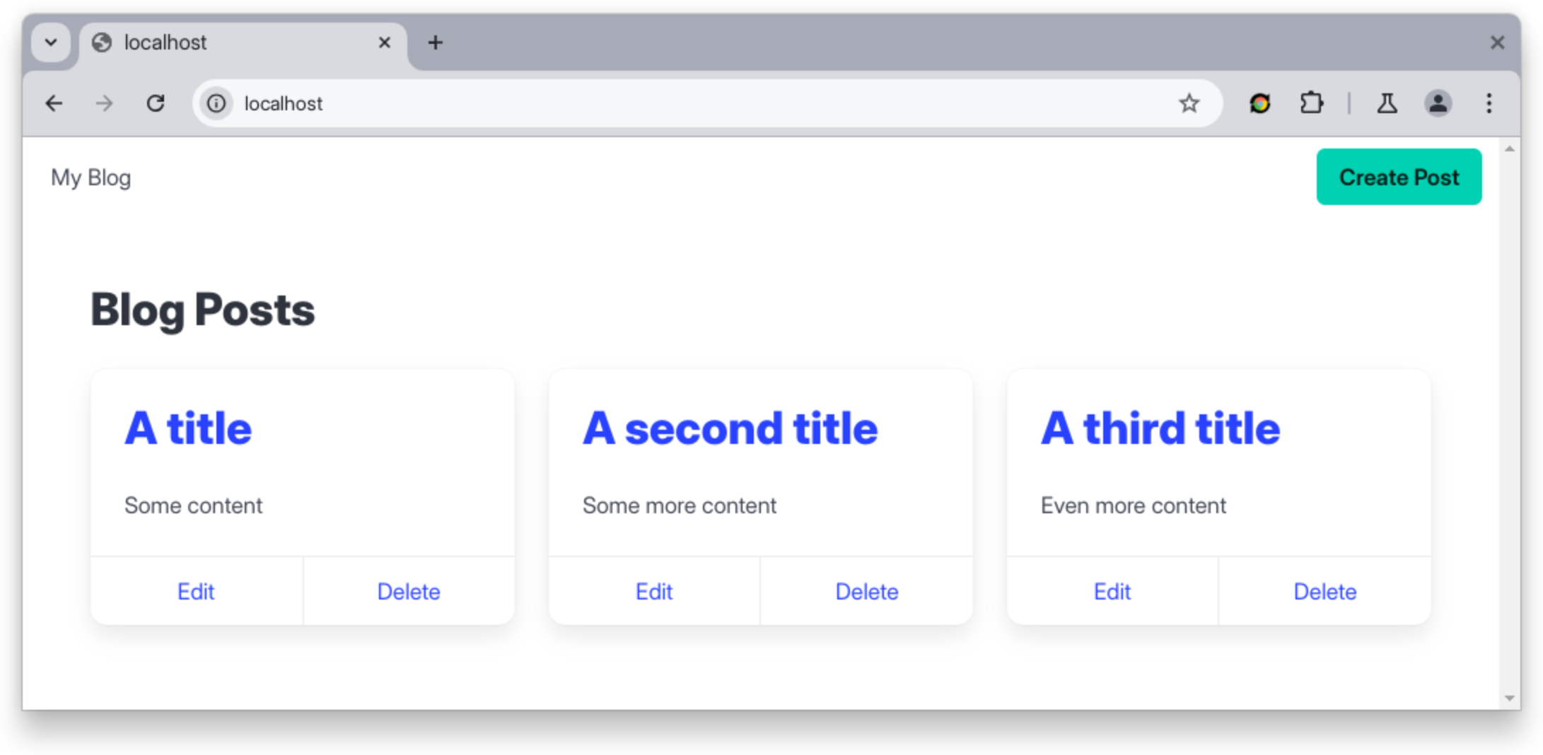 Blog post demo