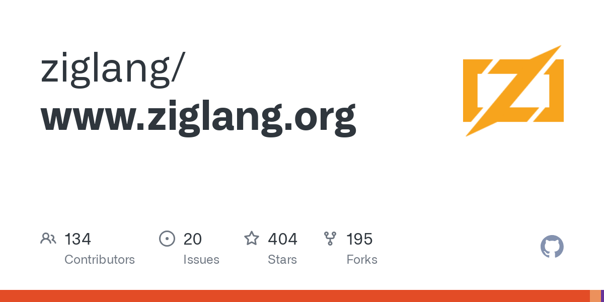 Screenshot of Zig